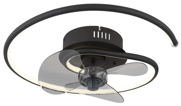 Globo Koren 03660 távirányítós mennyezeti ventilátoros lámpa, 30W LED, 2700K-6500K, 105-1660 lm