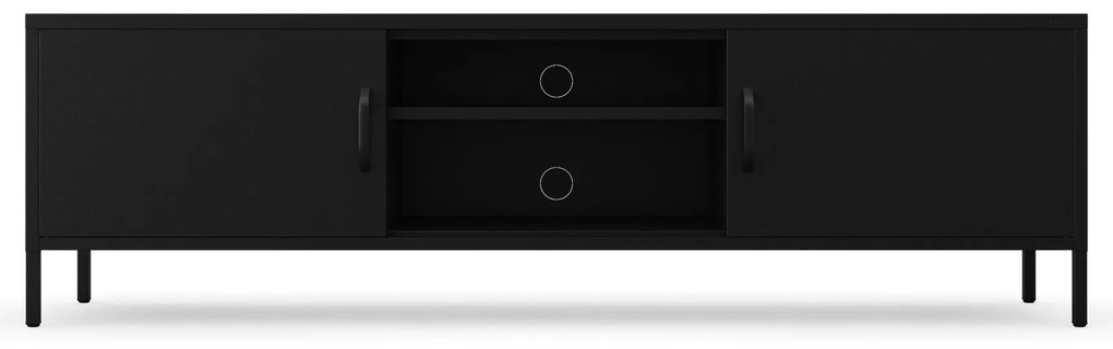 XL ROSARIA RTV SZEKRÉNY – FEKETE (1700 x 400 x 500)