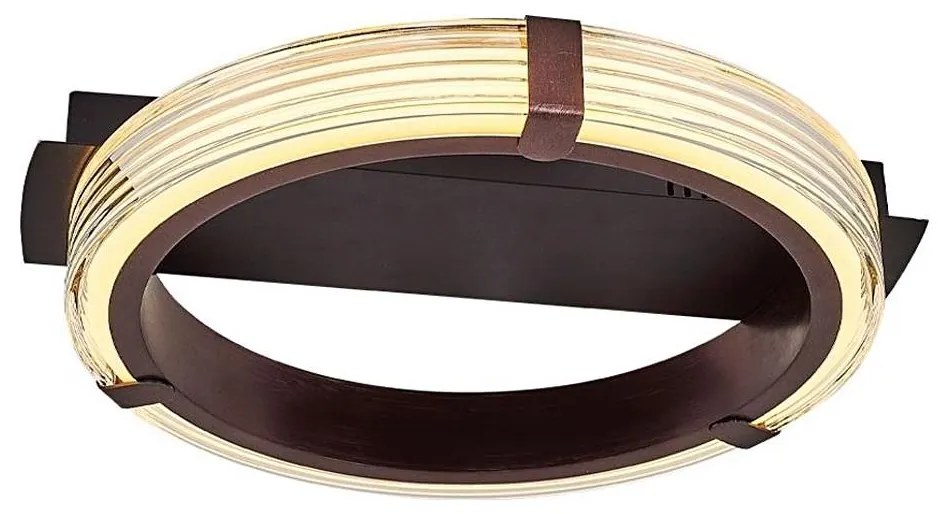 LED mennyezeti lámpatest JESI LED/2W/230V 3000K barna