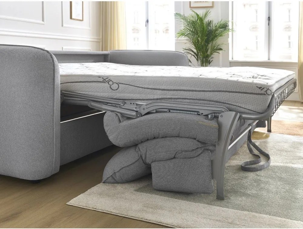 Sötétkék kanapé 216 cm Achille – Bobochic Paris