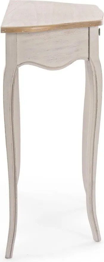 Krémszínű konzolasztal 35x80 cm Clarisse – Bizzotto
