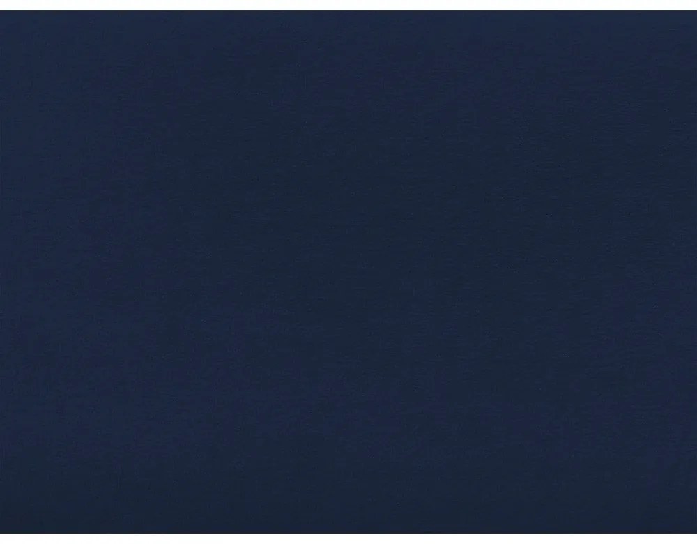 Sötétkék kárpitozott franciaágy ágyráccsal 180x200 cm Prune – Bobochic Paris