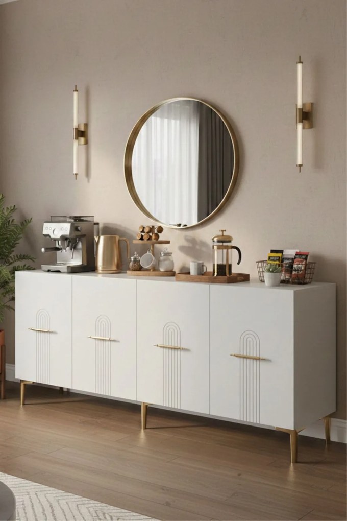 Ida 180 - White, Gold