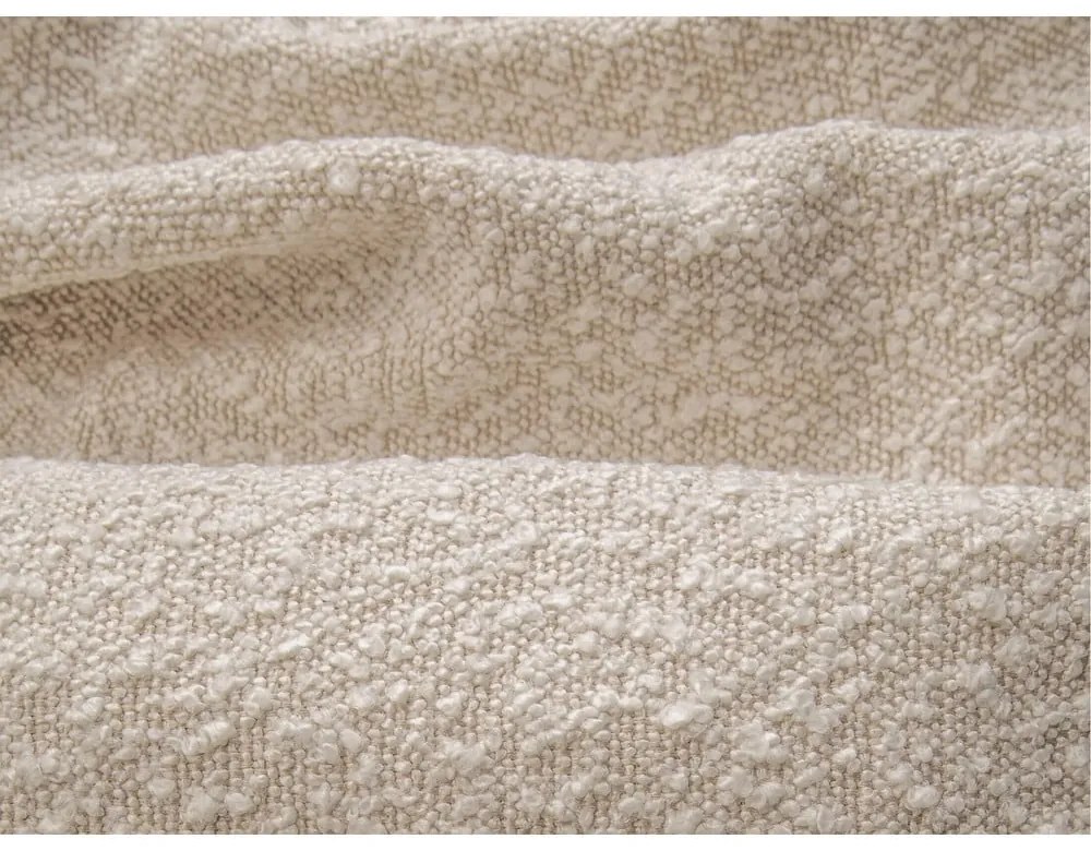 Krémszínű kárpitozott ágytámla 249x100 cm Olivia – Micadoni