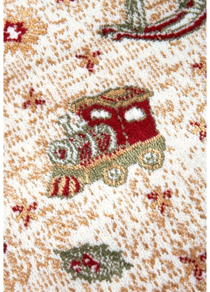 Zöld pamutkeverék szőnyeg karácsonyi mintával 50x80 cm Toy's Delight Green Christmas – Villeroy&Boch