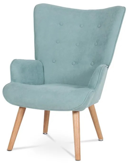 Kék Szövet U‑Fotel. AK-302 BLUE2