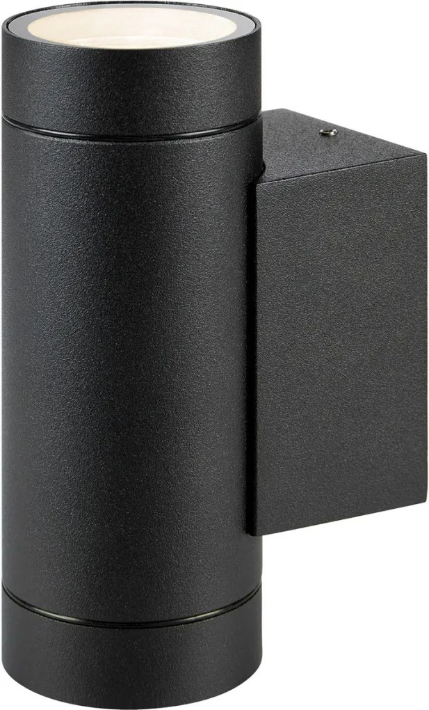 MARKSLÖJD 107916 PIPE Modern Kültéri Fali Lámpa Fekete GU10 IP44