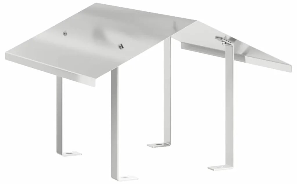 Kémény Felszerelés Ezüst 50 x 50 x 37 cm Rozsdamentes acél