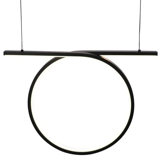 LED csillár kábelen ODETTA LED/30W/230V 4000K fekete