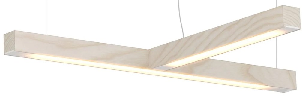 Függeszték LED40 T alakú, többféle változatban - TUNTO Modell: természetes tölgy