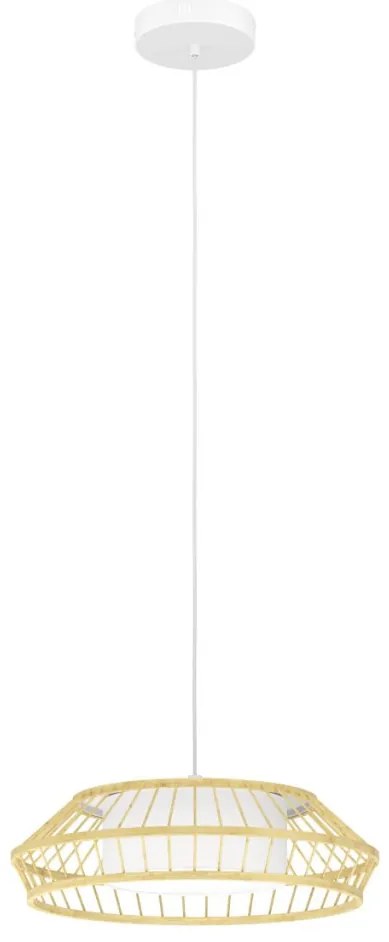 EGLO 900842 YUKU Modern Led Függesztett Lámpa Fehér, Átlátszó LED IP20