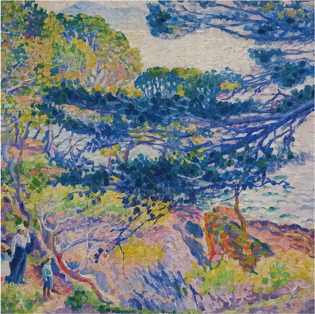 Fotótapéta Flizelina Fali Prémium 3D Impresszionista tájkép 250x250