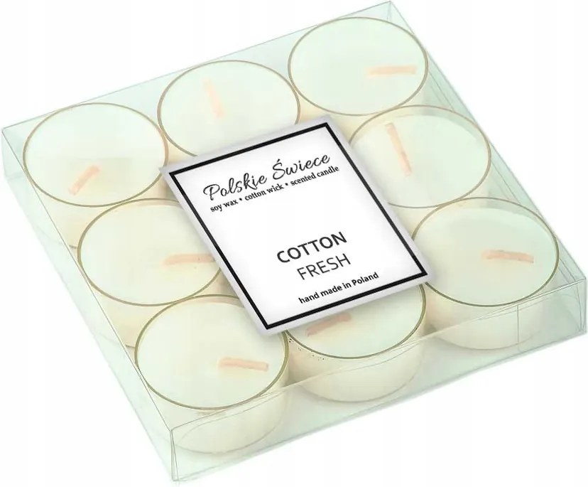Szója Illatosítók a'9 Cotton Fresh Tea-light