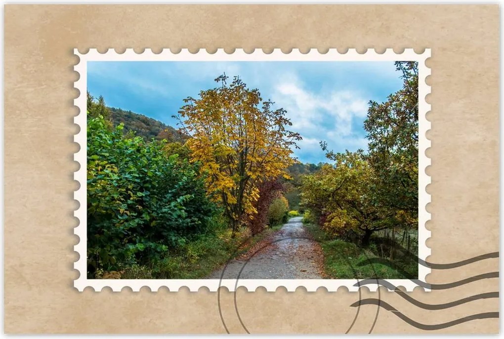 Poszterek 120x80 Őszi fák