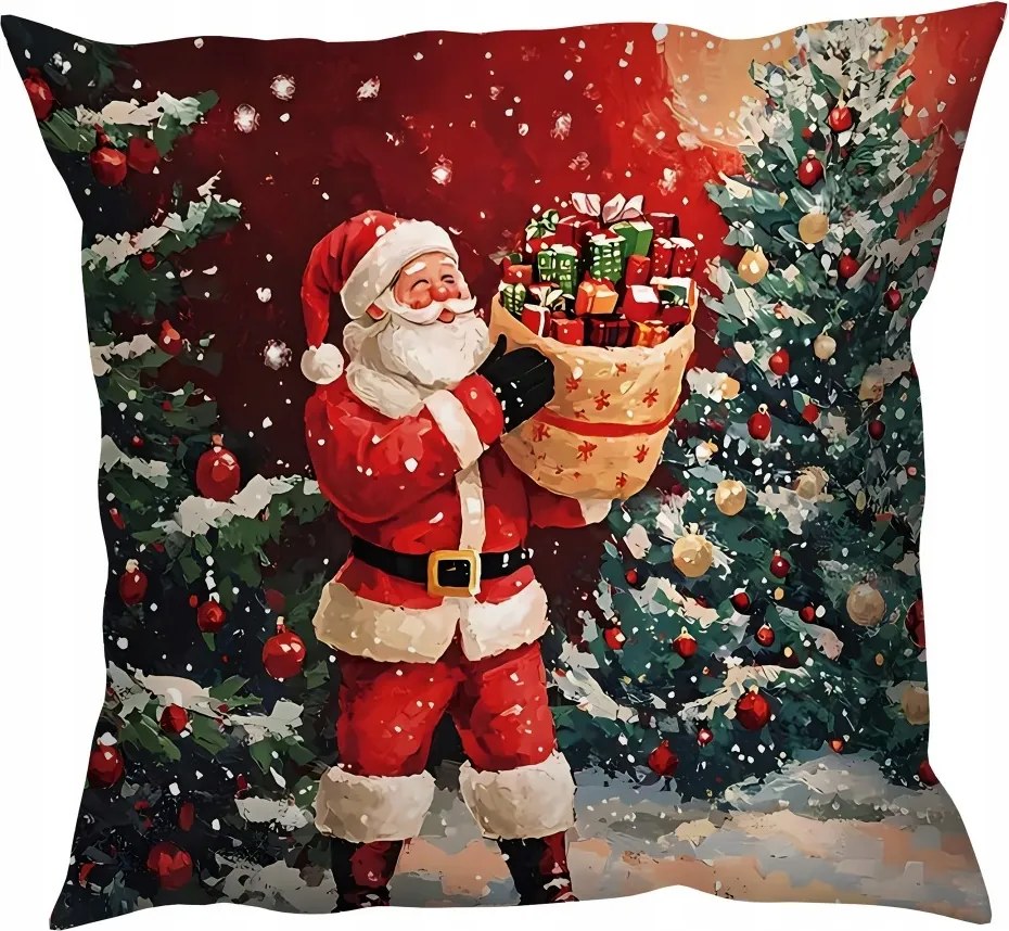 Karácsonyi díszpárnahuzat 45x45 díszpárnahuzat