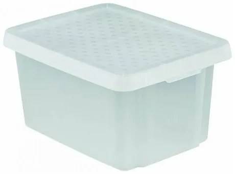 Curver Essentials tárolódoboz fedéllel,    átlátszó,16 l,, 16 l