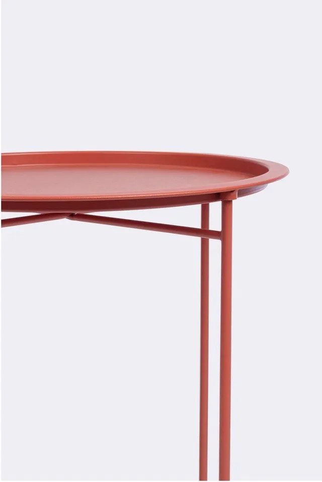 Acél kerek kerti kisasztal ø 46 cm Austin – Bizzotto