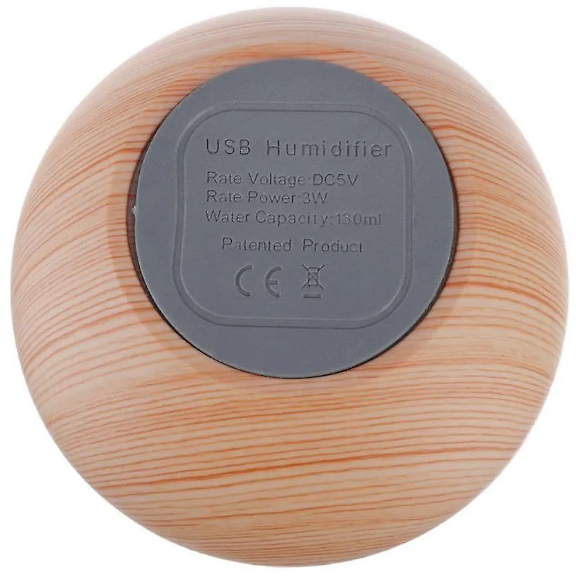 Torch 130 ml Led USB váza ultrahangos légpárásító 7 szín Diffúzor Párásító Készülék 210112