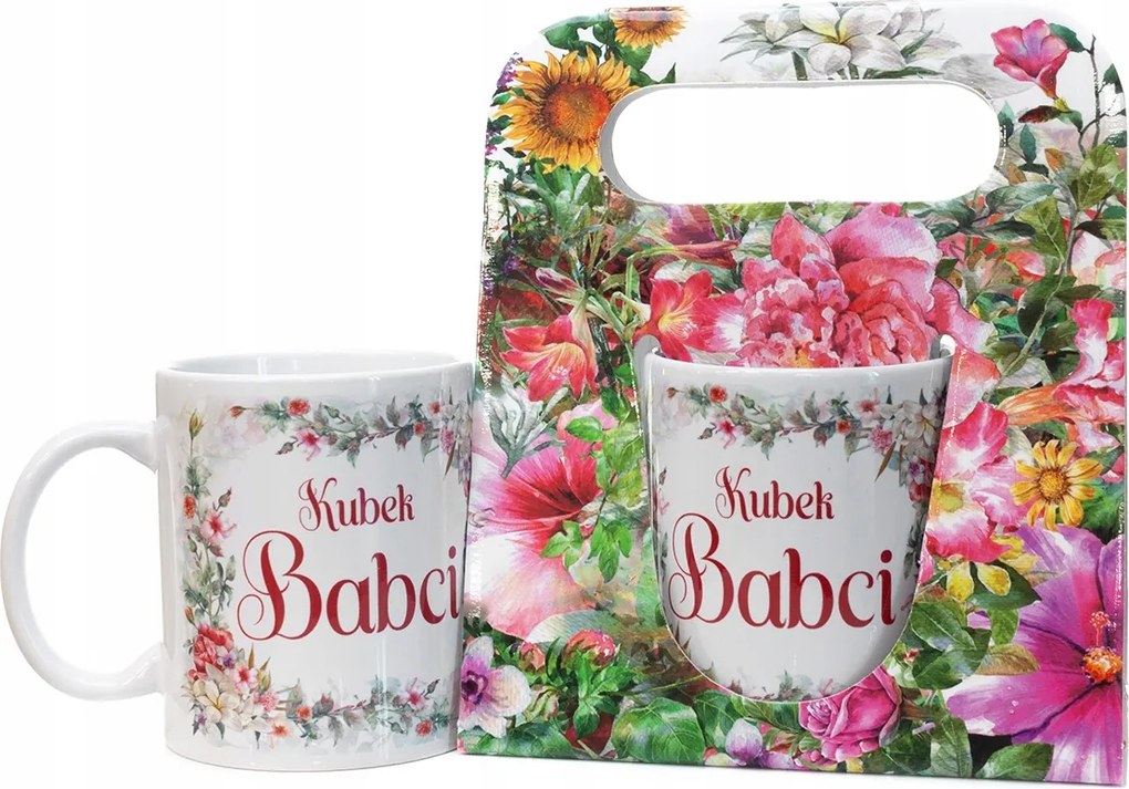 Kerámia bögre felirattal Nagymama bögre szuper ajándék nagymama napjára