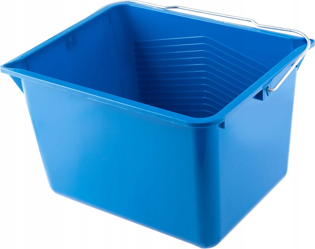 Festő Vödör Festékes Vödör 8 L Téglalap Alakú, Műanyag Fogantyúval