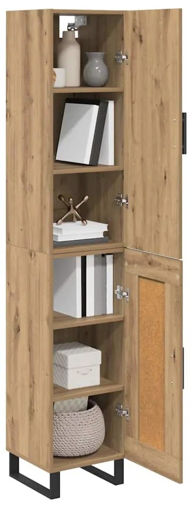 Magasfiú Artisan tölgy 34,5 x 34 x 180 cm Faanyag