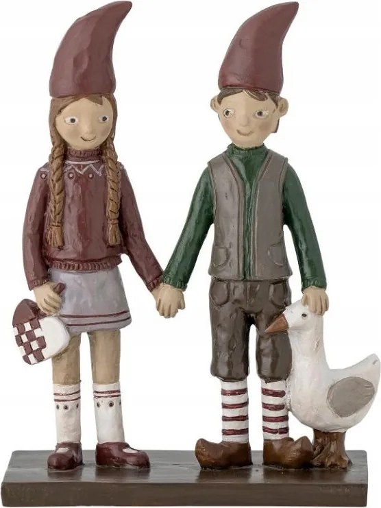 Bloomingville Christmas Elion Karácsonyi figura Manó pár