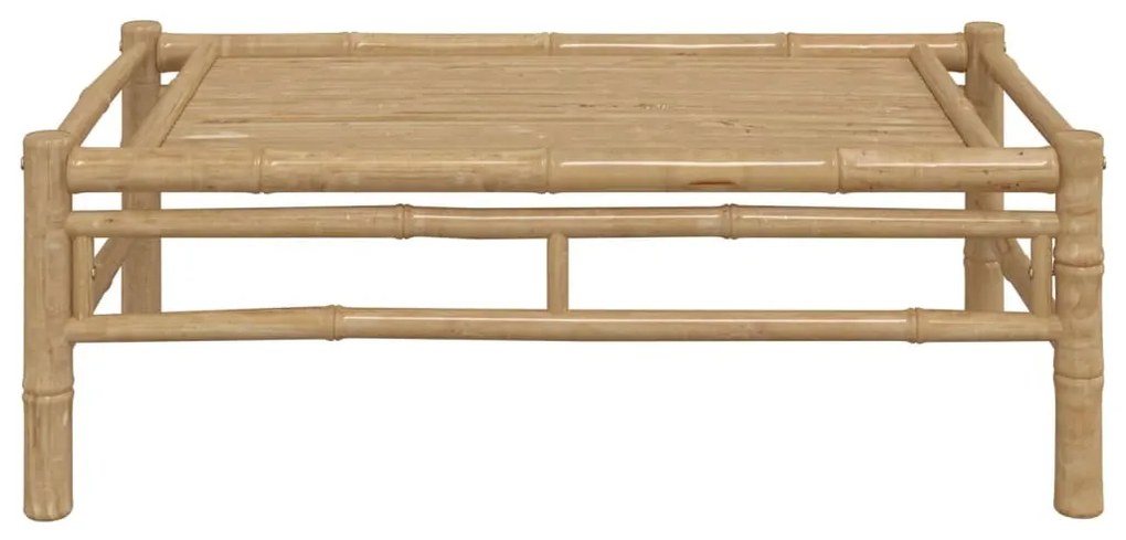 bambusz kerti dohányzóasztal 100 x 55 x 33 cm