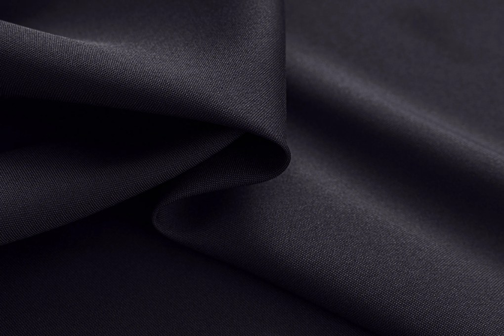 Sötétszürke OXFORD függöny 140x270 cm Felfüggesztés: Hullámos sínszalag
