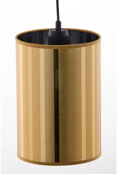 Jupiter 2090 - Kábeles csillár CORTINA 1xE27/15W/230V arany/fekete