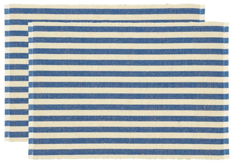 Textil tányéralátét szett 2 db-os 33x48 cm Statement Stripe – Södahl
