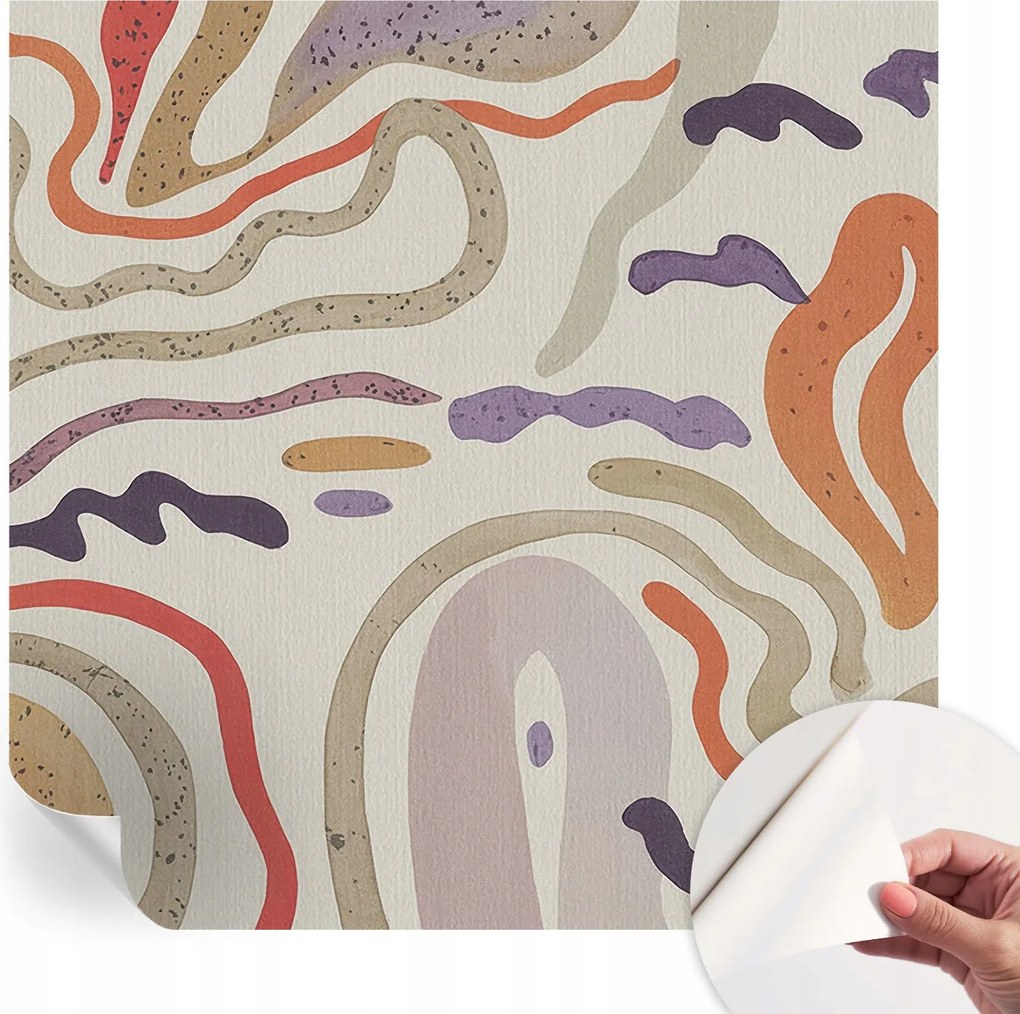 Öntapadós tapéta Falfestmény Prémium Absztrakt minták 250x250 cm