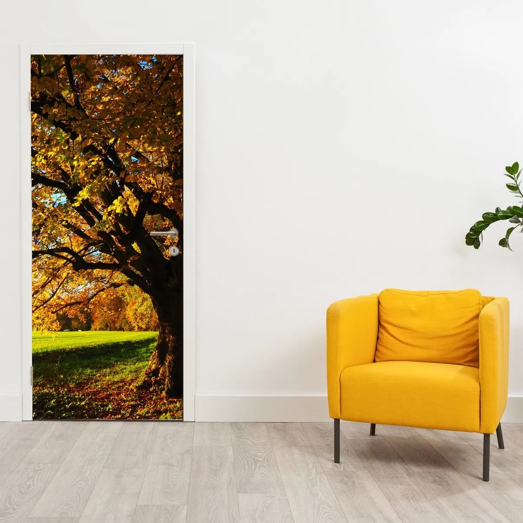Fotótapéta ajtóra - Ősz (95x205cm)