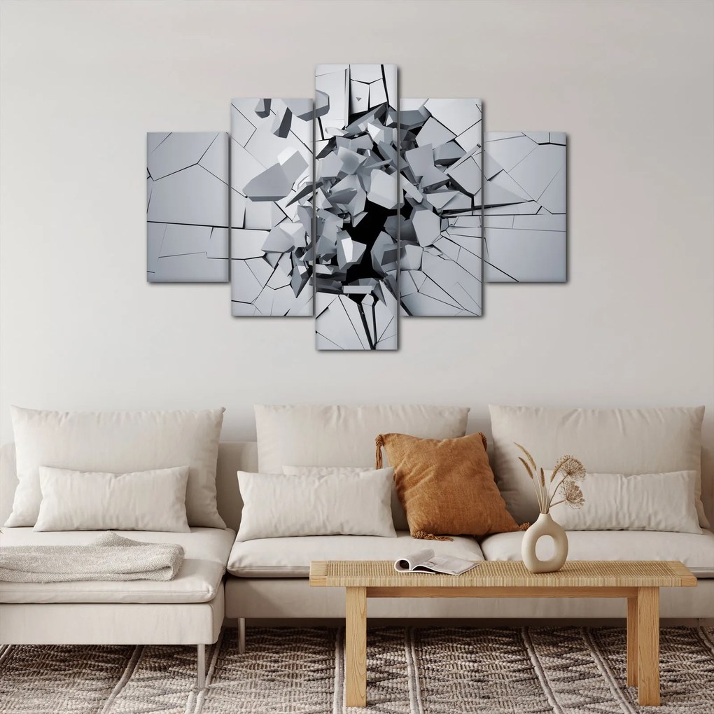3D absztrakciós kép (150x105 cm)