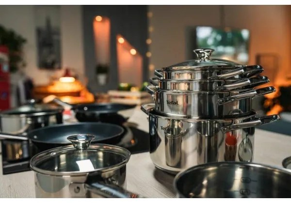 Tefal COOK EAT 9 részes rozsdamentes edénykészlet