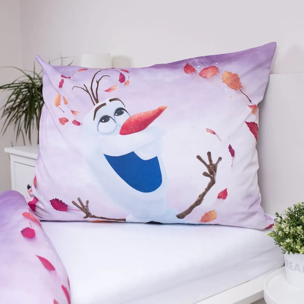 Egyszemélyes pamut gyerek ágyneműhuzat 140x200 cm Frozen "Sky" – Jerry Fabrics