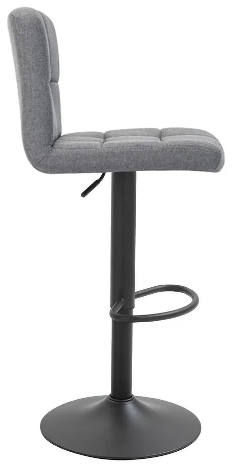 Szövet borítású bárszék 2 db, több színben-világos szürke