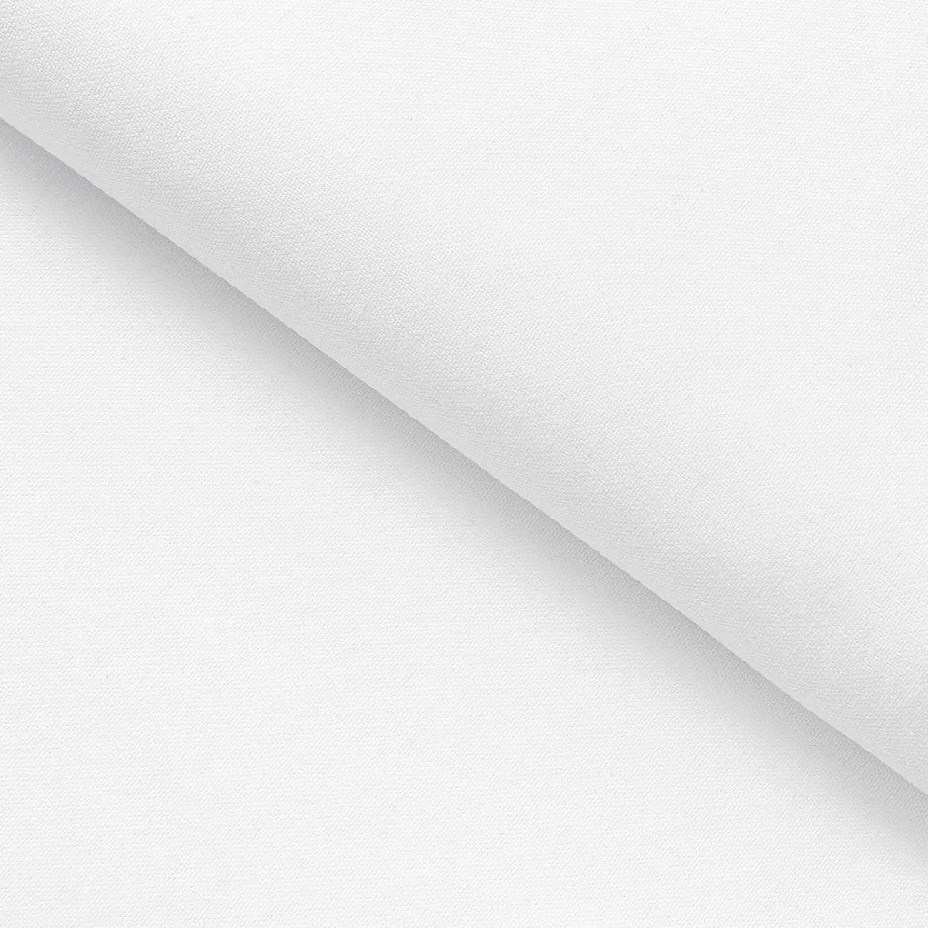 Goldea természetes lenvászon keverék - fehér 300 cm