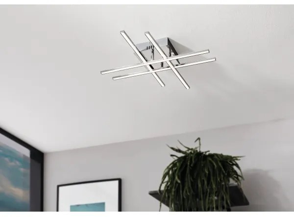 Eglo 95568 - LED Mennyezeti lámpa LASANA 1 LED/24W/230V