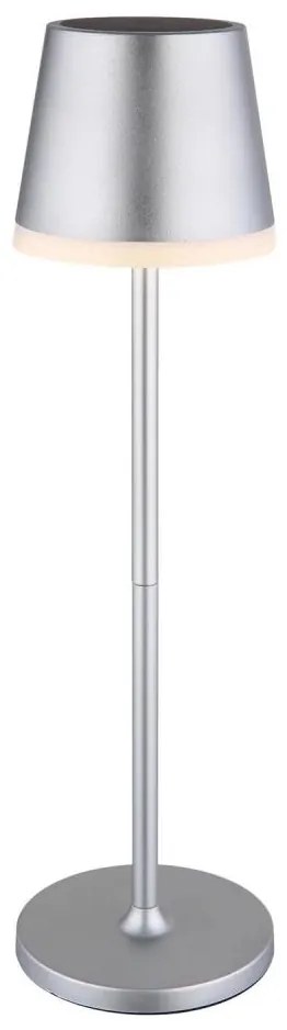 Globo 36637SM - LED Napelemes lámpa LED/0,6W/3V 3000K IP44 matt króm