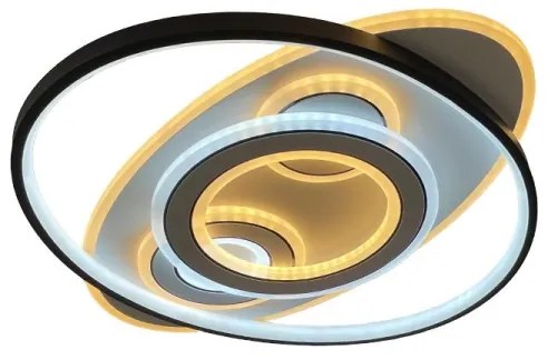 LED fényerőszabályozható mennyezeti lámpatest LED/105W/230V 3000-6500K + távirányító