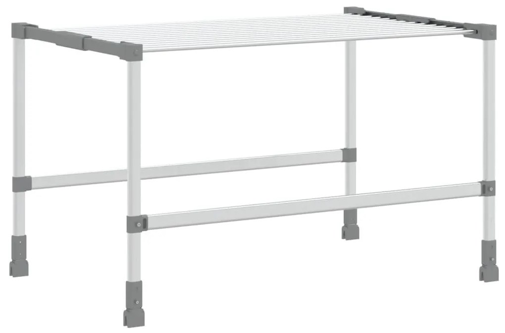 alumínium szárító 83 x (50-55) x (40-85) cm