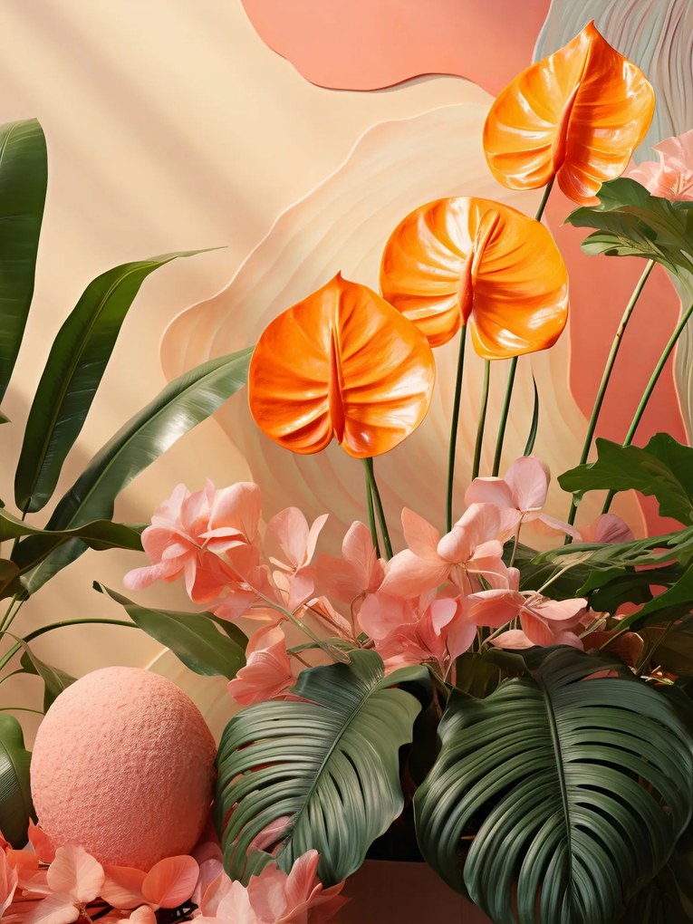 Poszter 60x80cm Narancssárga Paradicsom