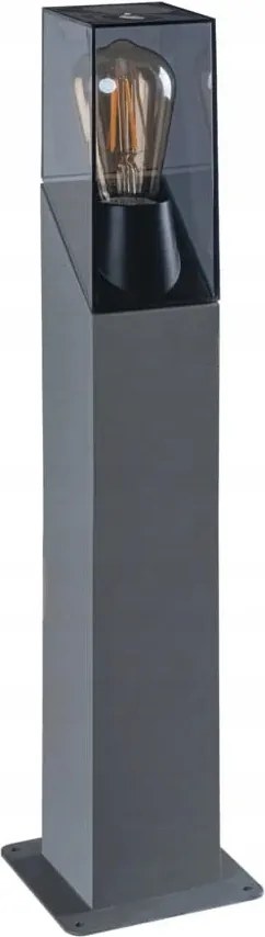 Kültéri álló lámpa ipari grafit oszlop 50cm Kanlux