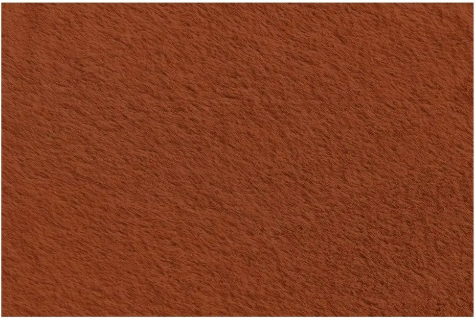 Narancssárga műszőrme babzsákfotel Lilibet – Bobochic Paris