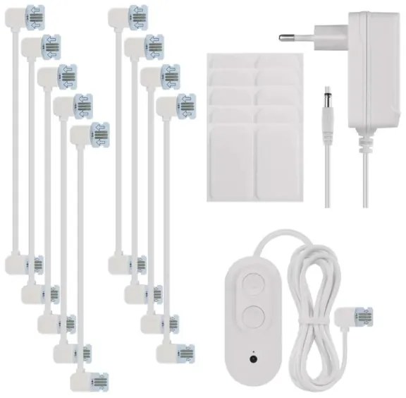 KÉSZLET 10x RGBIC Dimmelhető panel LED/1,9W/230V Wi-Fi Tuya