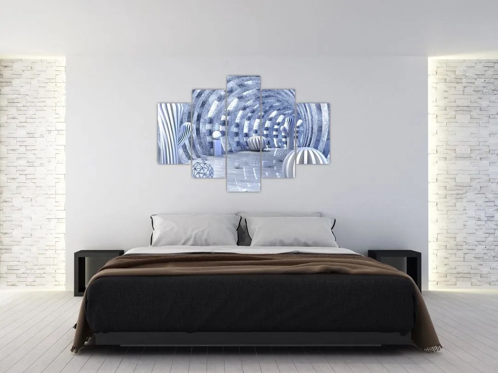 Kép - 3D absztrakció (150x105 cm)