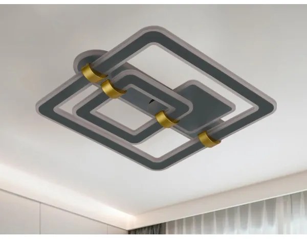 LED Dimmelhető mennyezeti lámpatest LED/140W/230V 3000-6500K + távirányító