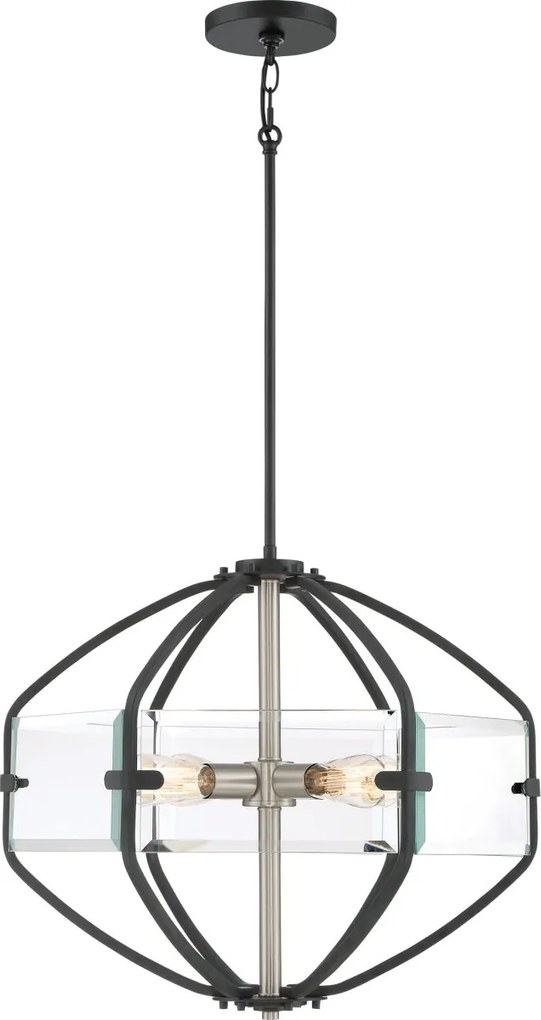 Quoizel modern függeszték vessel fekete elsqzs-vs2824ek