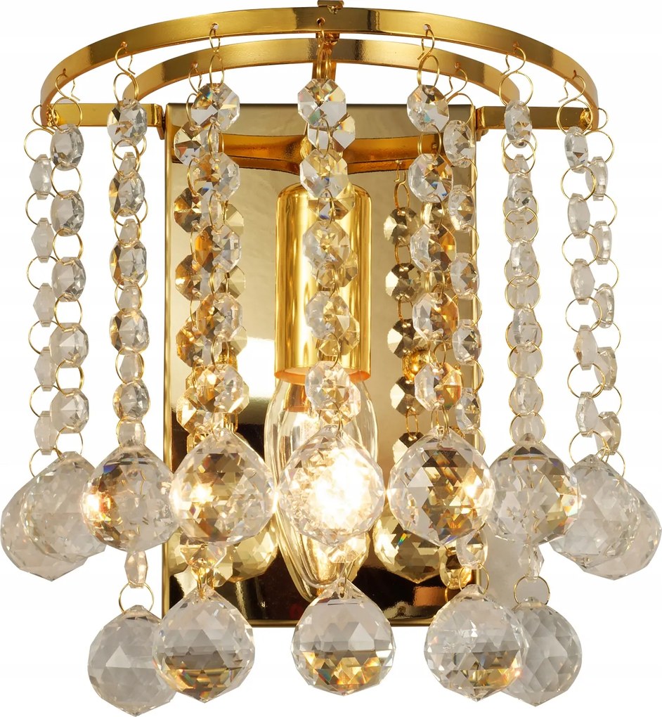 Fali lámpa Reality sárga E14 40 W London 227701-03