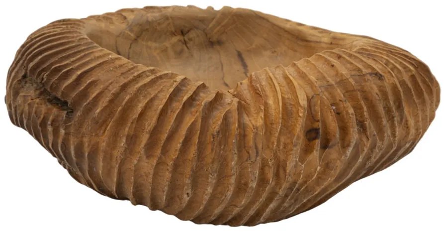 Tálca garit teak ø 32x11cm